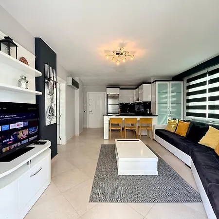 Sa Apartments! Beachfront With Sea View & Pool Apartman Alanya