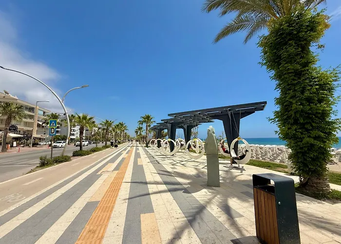 Apartman Sa Apartments! Beachfront With Sea View & Pool Alanya