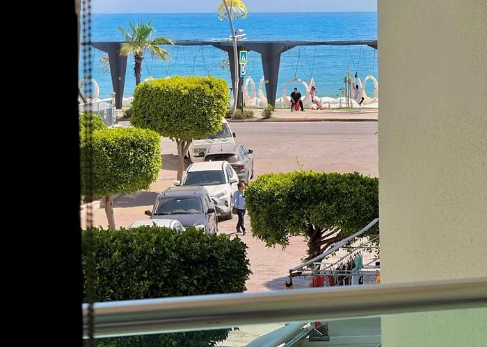 Sa Apartments! Beachfront With Sea View & Pool Apartman *