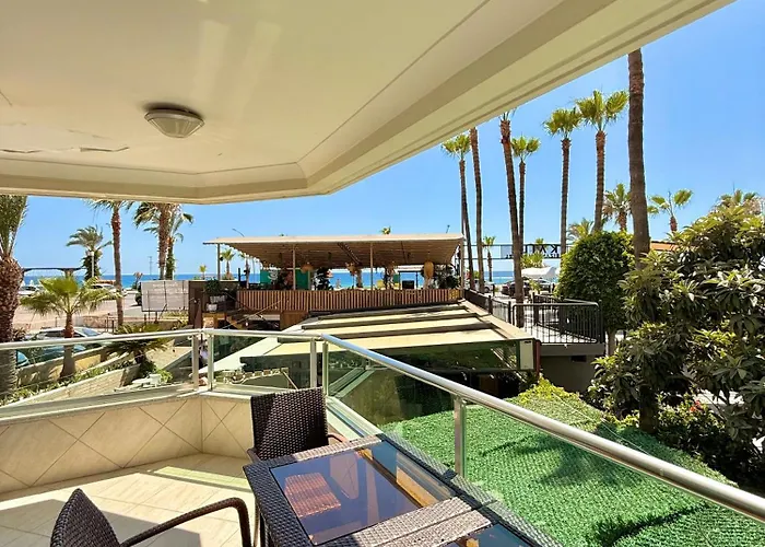 Sa Apartments! Beachfront With Sea View & Pool Alanya