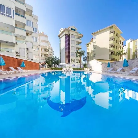Sa Apartments! Beachfront Apartment With Sea View & Pool Apartment Alanya