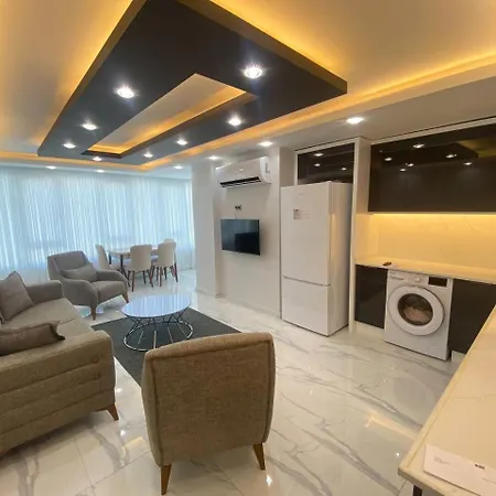 Sa Apartments! Beachfront Apartment With Sea View & Pool Apartment Alanya