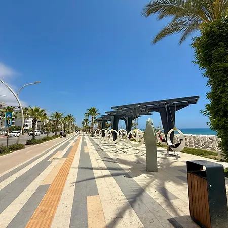 شقة Sa Apartments! Beachfront With Sea View & Pool ألانيا