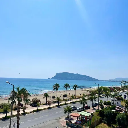Sa Apartments! Beachfront Apartment With Sea View & Pool Appartement Alanya
